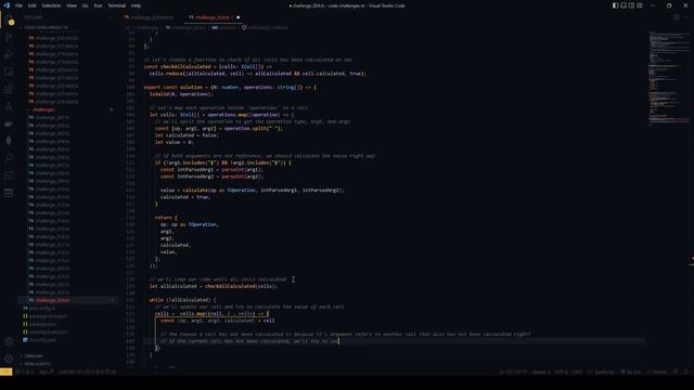 Challenge 024 - 1D Spreadsheet (Typescript) смотреть онлайн