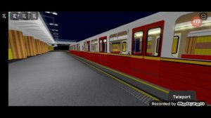 Варшавское метро в роблоксе Warszawskie metro w roblox