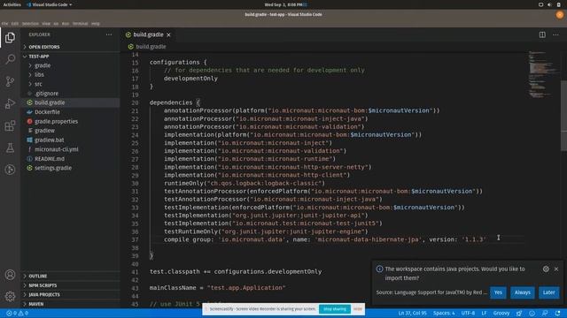 Micronaut Setup with Oracle смотреть онлайн