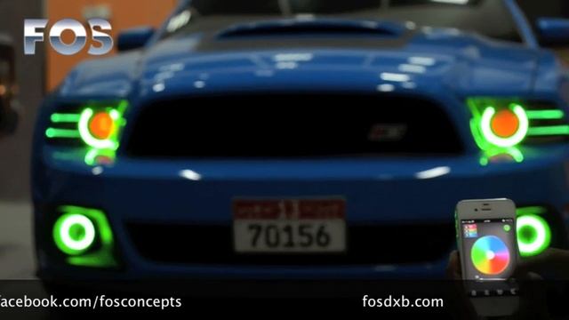 ORACLE Lighting ColorSHIFT WiFi Reciever Demo || FOS Automotive Concepts смотреть онлайн
