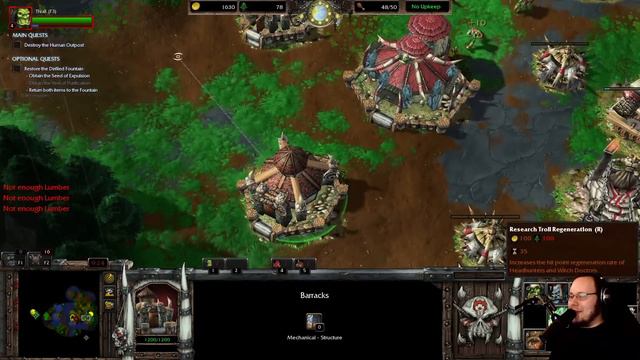 Warcraft 3 Campaign in Starcraft 2? - Azeroth Reborn - Part 1 (Sort of Part 2 though) смотреть онлайн