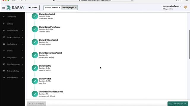 Provision, Scale, Upgrade GKE Clusters using Rafay Kubernetes Operations Platform смотреть онлайн