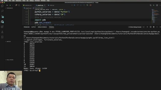 05-Multiline plot, fill color with matplotlib numpy смотреть онлайн