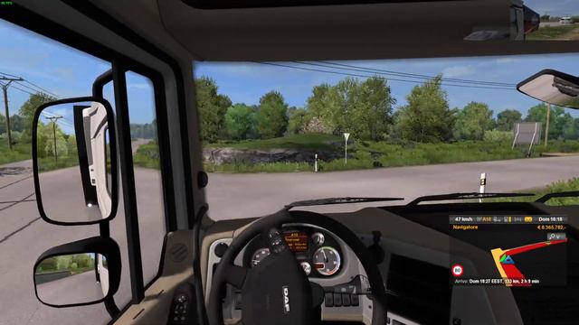 Euro Truck Simulator 2 (1.35) ROEXTENDED 2.2 [1.35.xx.DX11] by Arayas DAF XF 105 + DLC's & Mods смотреть онлайн