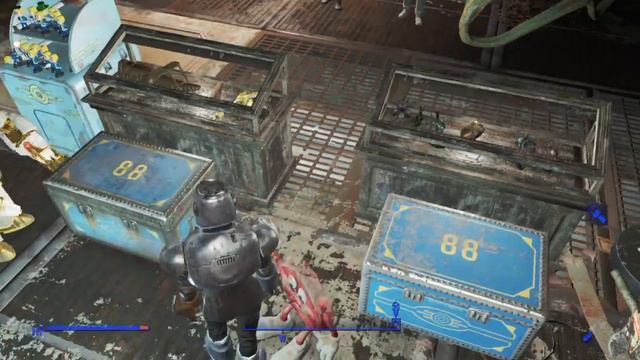 Fallout 4 the Mechenist Lair Trophy Room смотреть онлайн