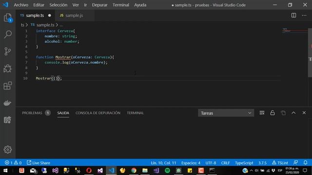 ¿Qué diablos es TypeScript? | ejemplo sencillo смотреть онлайн