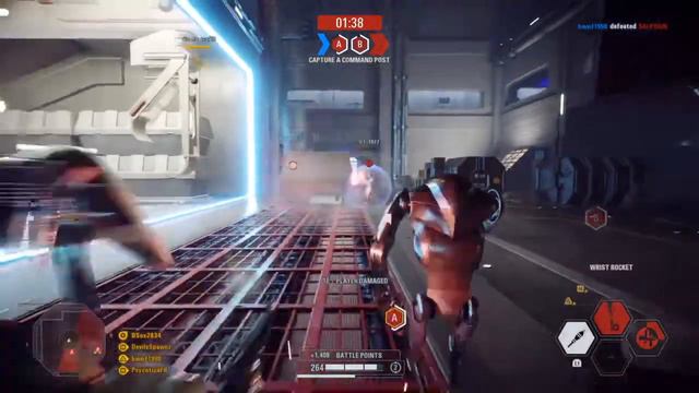 Battlefront 2 gameplay with heavy and b2 super battle droid смотреть онлайн
