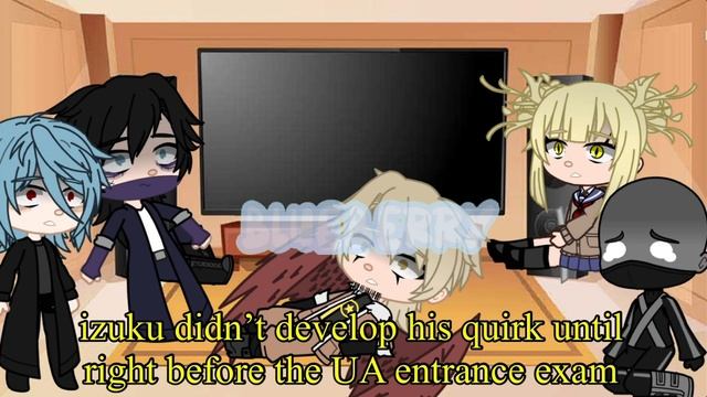 LOV&Class 1A react to do you know what a quirkless person is | MHA My Hero Academia GCRV | Blueberr смотреть онлайн