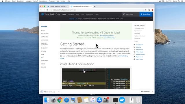 Docker-Setup für macOS // deutsch смотреть онлайн