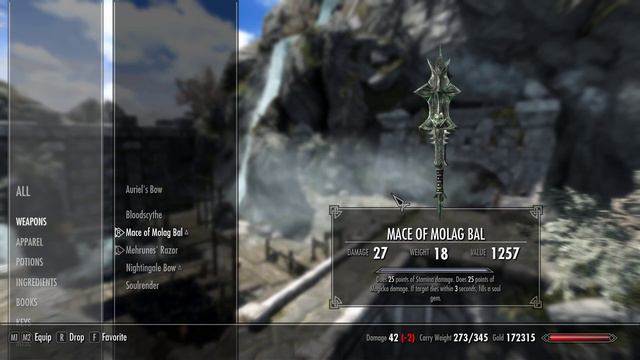 Which is Better? | Mehrunes razor or The Mace of Molag Bal смотреть онлайн
