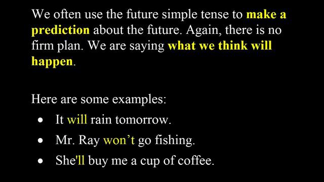 How to use the future simple tense របៀបប្រើទម្រង់អនាគតធម្មតា смотреть онлайн