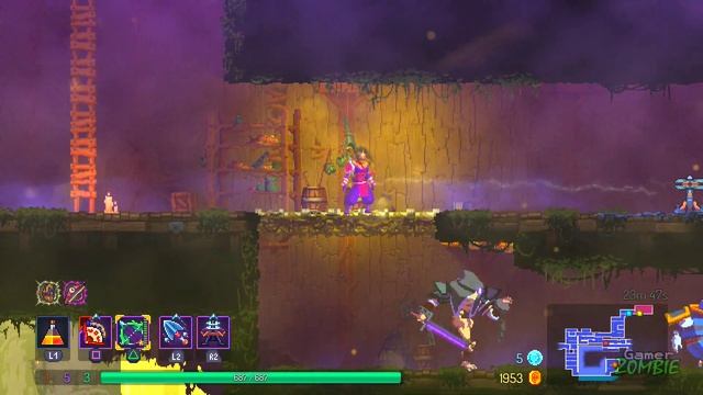 Dead Cells The Bad Seed DLC - Gameplay Walkthrough Part 1 (FULL GAME) Lets Playthrough PS4 PC XBOX1 смотреть онлайн