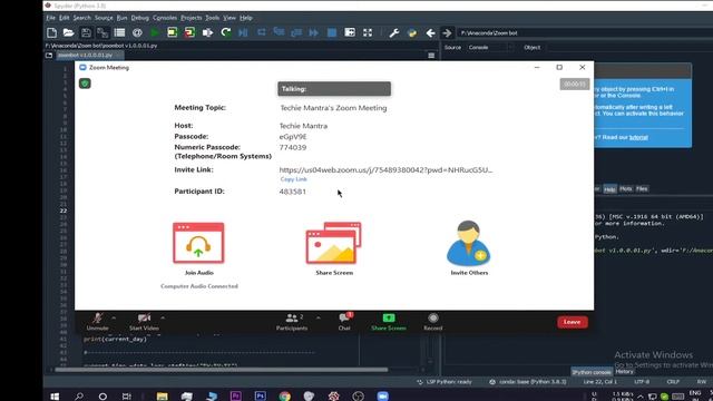 Made a bot that attends my online classes || Python || New Version смотреть онлайн