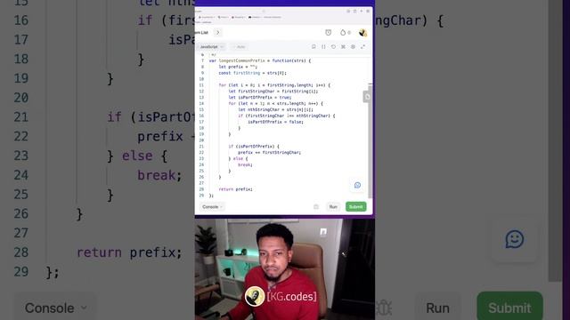 Coding Challenge from Leetcode - Longest Common Prefix! смотреть онлайн