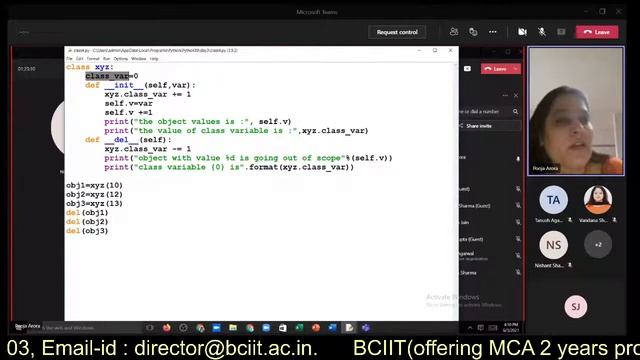Technical Session on Object Oriented Programming in Python (Day 3) (Organized by BCIIT) смотреть онлайн