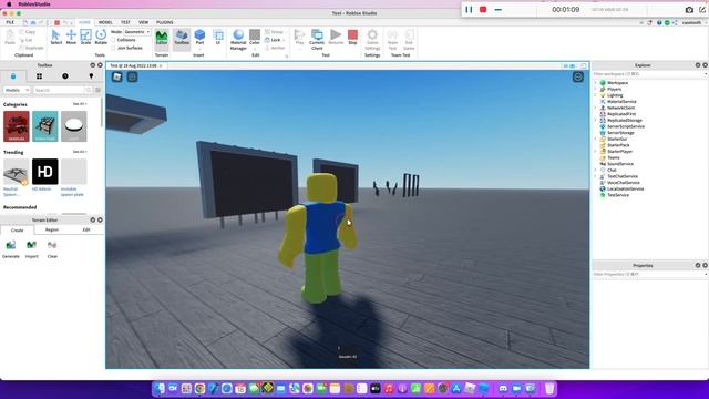 Roblox NPC and Blood System Test смотреть онлайн