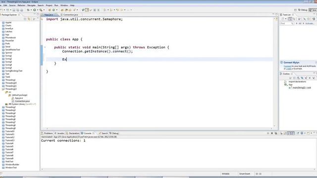 Java Multithreading Lecture 12: Semaphores смотреть онлайн