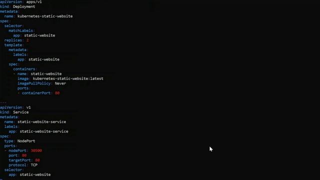 Kubernetes video course 7. Static website deployment смотреть онлайн