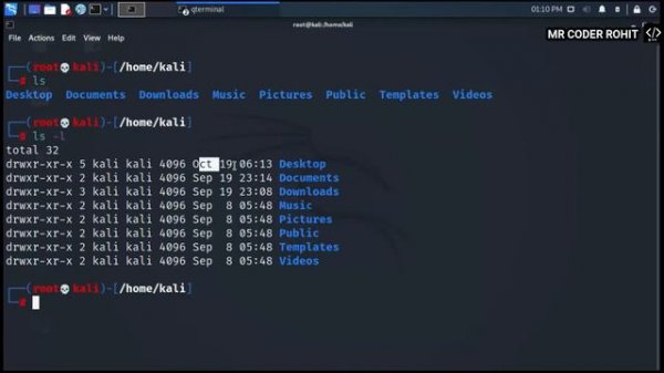 Ls -L Command In Hindi | #ls-l | Linux Directory Commands | Linux Command | Class #7