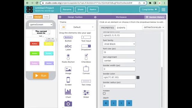 Button Game: Tutorial for Code.org (Java) смотреть онлайн