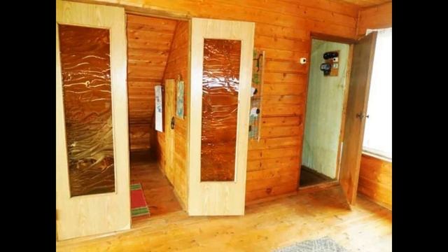 Дача из бревна 75 (кв.м). Летняя кухня. Земельный участок 6 соток. смотреть онлайн