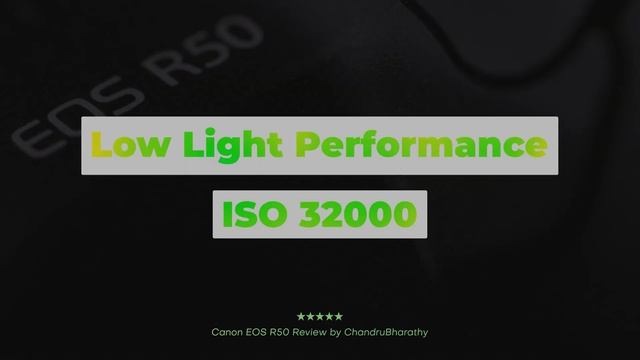 Canon EOS R50 Review by Chandru Bharathy смотреть онлайн