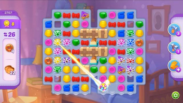 HomeScapes Дворецкий #375 (уровни 2762-2772) Устанавливаем Перила и Гардероб, опять Бородач