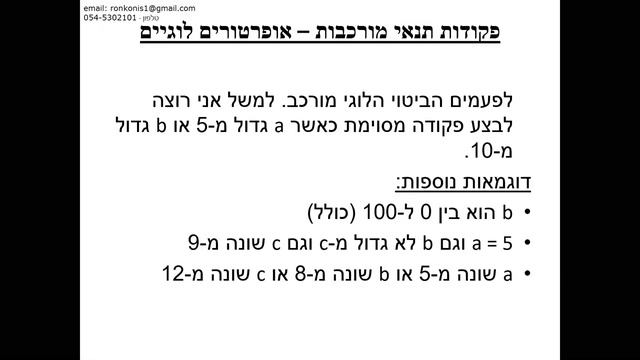 סמינר סימפ״ל 22/4 - הרצאת ״קורס Java למתחילים״ של קבוצת Artemis 3083 смотреть онлайн