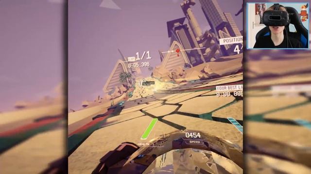 FASTEST VR WIPEOUT GAME EVER?! | Redout (HTC Vive Gameplay) смотреть онлайн