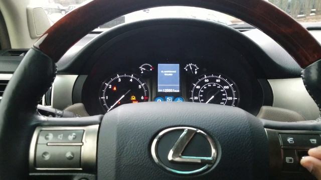 2011 Lexus GX460 Resetting Oil Maintenance Required message смотреть онлайн