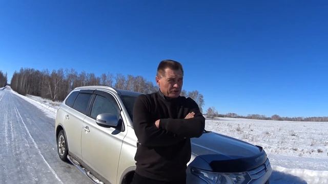Как работает 4 WD на Мицубиси Аутлендер III. Устойчивость и проходимость. смотреть онлайн