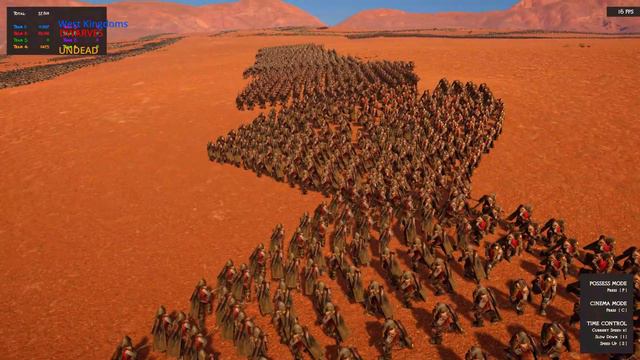 240,440 A Massive Battle of All Faction, All Unit - Epic Fantasy Battle Simulator EFBS 4K Video смотреть онлайн
