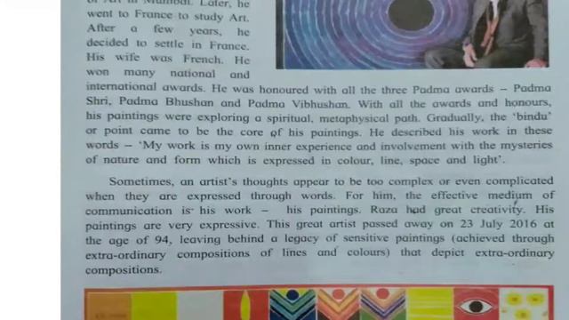 Reading works of art STD 9 English prose SSC board смотреть онлайн