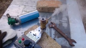 Сублиматор щавелевой кислоты испытан. Демонстрация работы