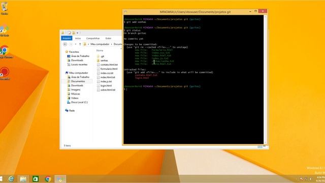 Desvendando Git e Github : Removendo uma pasta da Staging Area смотреть онлайн