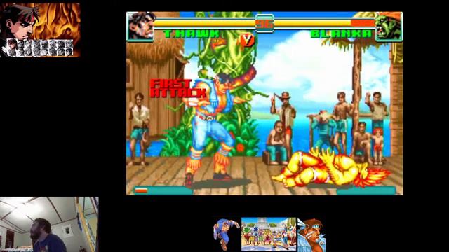Super Street Fighter 2 Turbo Revival - GBA - T.Hawk Arcade Ladder Playthrough with Commentary смотреть онлайн