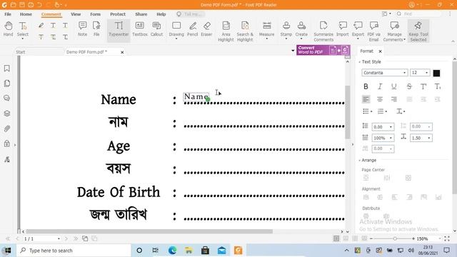 How to Edit PDF file and Form(Using Bangla and English Font )@PassionforLearn смотреть онлайн