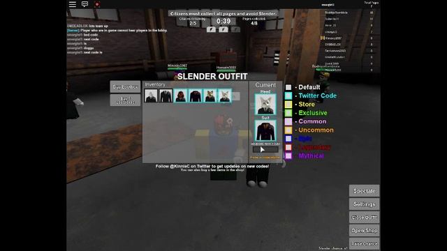 roblox twitter codes stop it slender смотреть онлайн