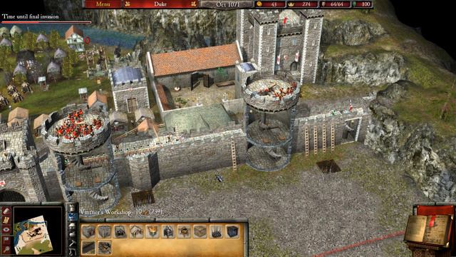 Stronghold 2 Steam Edition - 'Lost King' Campaign, Chapter 7: Defense of the Abbey смотреть онлайн