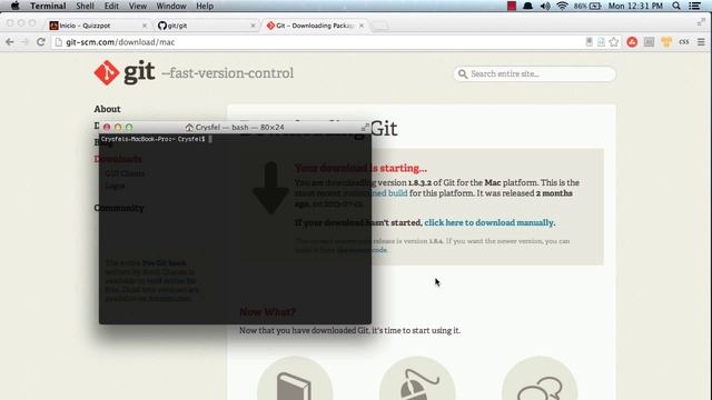 Curso de GIT: Instalacion en Mac OS смотреть онлайн