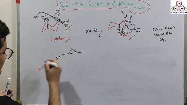 Nucleophilic Substitution Reaction in Cyclohexane System|Axial Equatorial Stability| CSIR-NET GATE смотреть онлайн