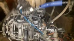 Запуск снятого двигателя ВАЗ 2110,ВАЗ 2111,ВАЗ 2112 на подставке в гараже(конкретно модель 21124).