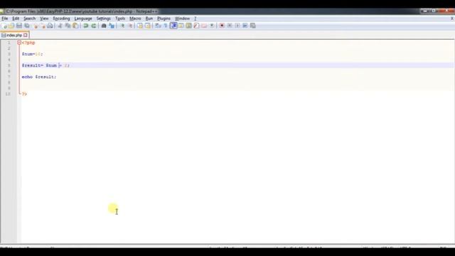 Assignment Operator In PHP смотреть онлайн