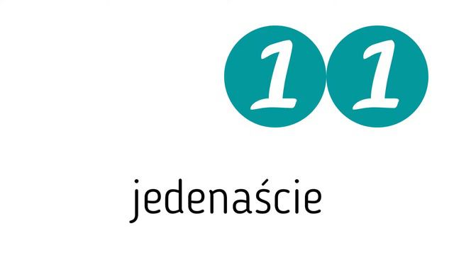 Polish numbers from 1 to 20 | польские числительные с 1 до 20 смотреть онлайн