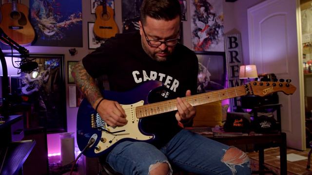 Dann Huff Guitar Solo / Video Demo - I'm A Believer by Giant смотреть онлайн