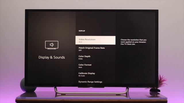 How To Adjust Amazon Fire Stick Screen Resolution! [Sony TV] смотреть онлайн