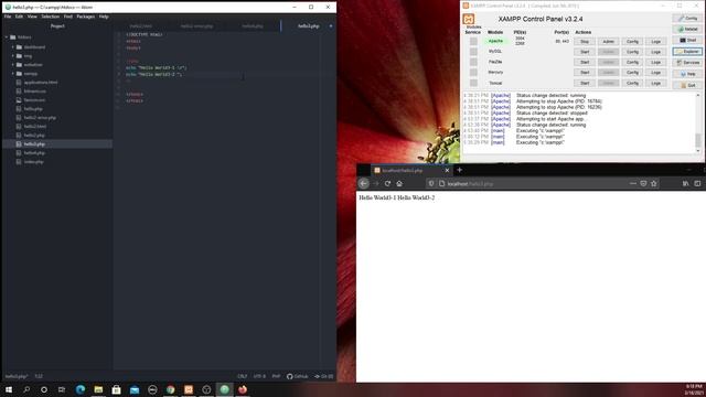PHP, how to create new line , change line смотреть онлайн