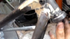 переделка рамы мотоцикла днепр. часть 1