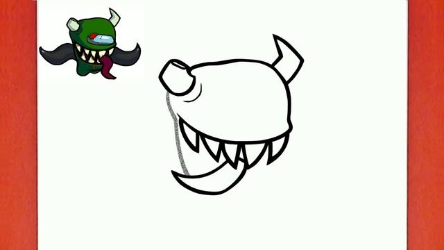 [FNF] Drawing Green Imposter V3 [Among Us] - Friday Night Funkin' Mods