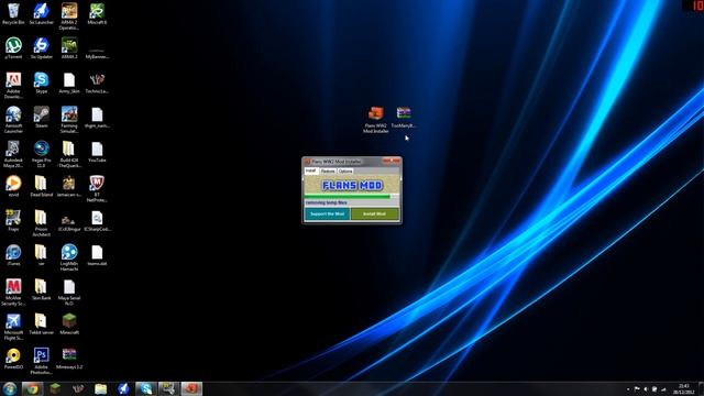 How To Install The Flans Mod 1.5.2 (Flans Plane Mod,HD,Installer) смотреть онлайн